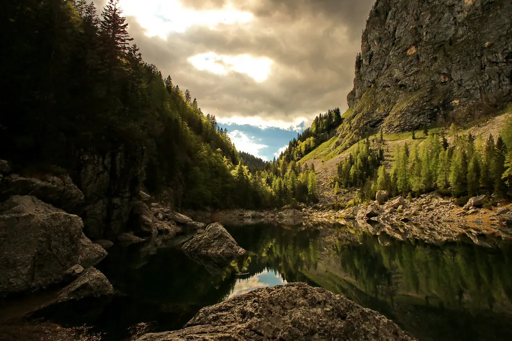 Črno Jezero, Triglav National Park, Slovenia