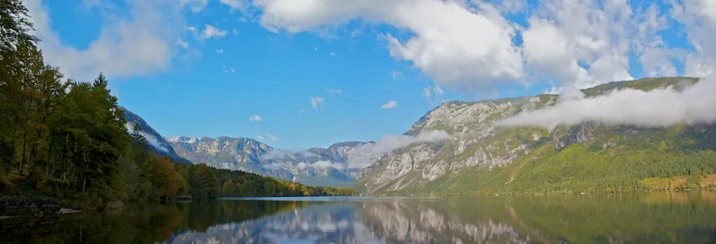 Lake Bohinj panorama