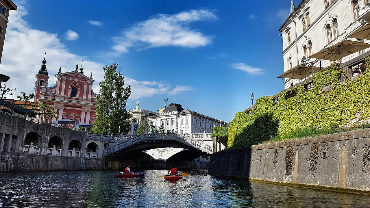 ljubljana, flow, slovenia, bridge, laibach, canoeing, ljubljana, ljubljana, ljubljana, ljubljana, ljubljana, slovenia, slovenia